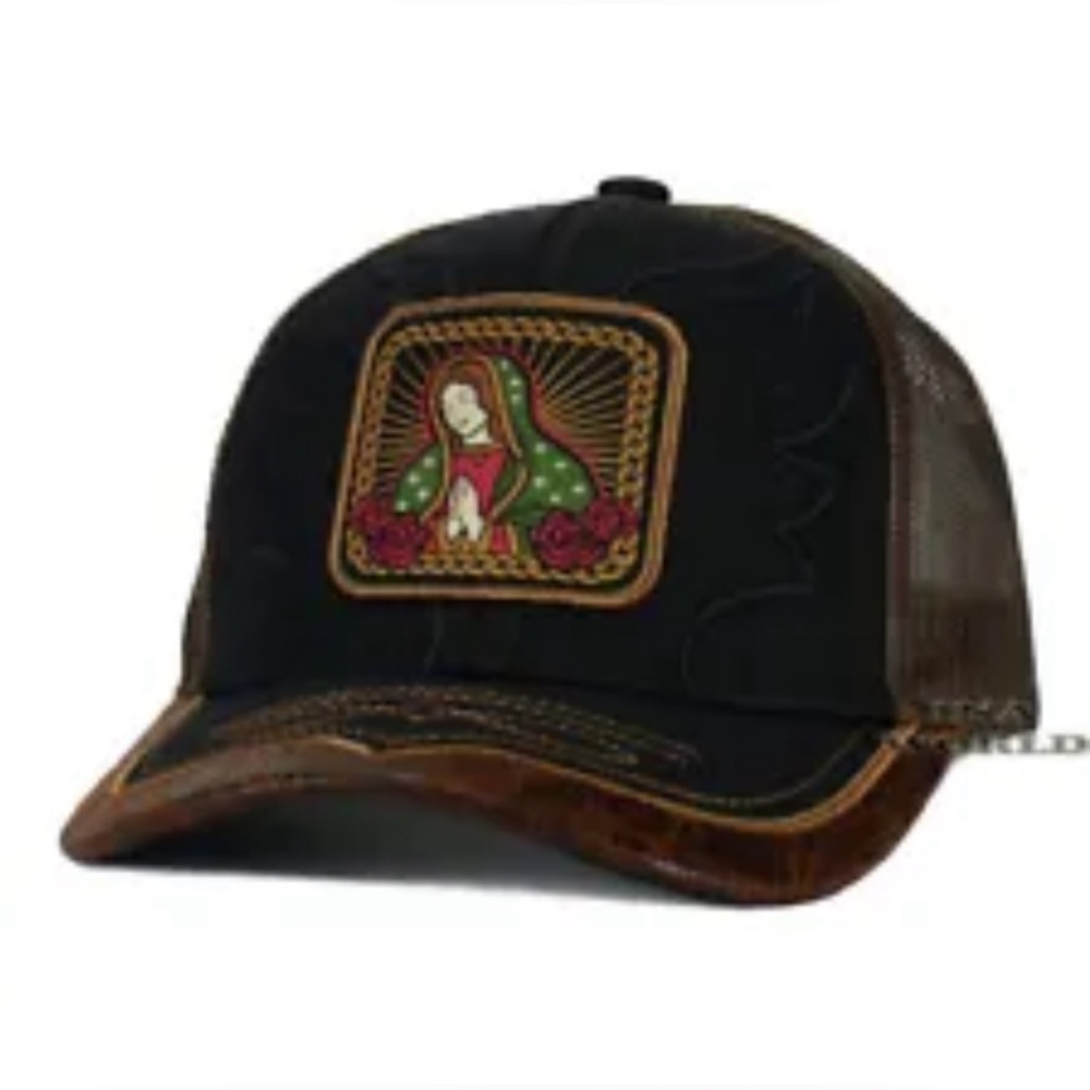 Black and Brown Men's Hat